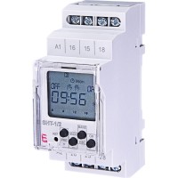 Програмований цифровий таймер відключення ETI 002470054 SHT-1/2 UNI 12-240 AC/DC (2x16A AC1)