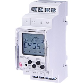 Программируемый цифровой таймер отключения ETI 002470054 SHT-1/2 UNI 12-240 AC/DC (2x16A AC1)