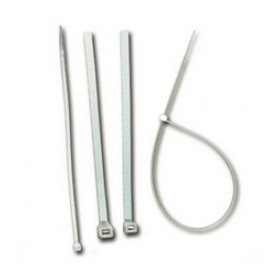 Стандартний поліамідний хомут DKC6.6 4,8х250мм (100 шт) Білий