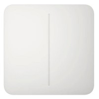 Клавіша розумного вимикача 2кл Ajax 45120.144.WH SoloButton для LightSwitch біла (29791)