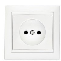 Розетка Elcor Emily 9215 (211573) без заземлення (білий)