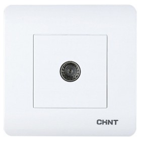 Розетка ТV Chint NEW3 белая (715392)