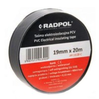 ПВХ изолента Radpol AR 19/20 черная 20м