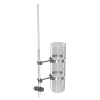 Молниеприемник с креплением к трубе Leo Lightman 1,5м Ni/Al (409156)