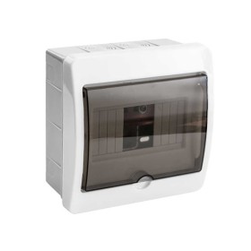 Бокс пластиковий на 6 модулів внутрішній КВ-6 прозора дверка ( 902401 )