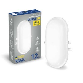 Светильник LED Violux ДББ ELIPSE UA MW sensor 12W 6000K IP44 картон ( 253411 )