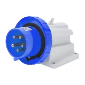 Стационарная вилка 90° GEWISS IP67 2P+E 16A 230В (GW60426)
