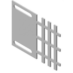 Монтажна пластина адаптера для розбірного щита Білмакс Б00000832 ПМА100