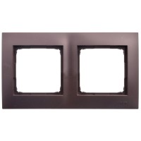 Двойная рамка Kontakt Simon Simon 54 Premium DR2/46 (бронза)