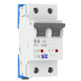 Двухполюсный автомат SEZ 62 C 40А 2P (PR62C40A)
