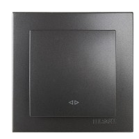 Вимикач Nilson Touran антрацит 1кл проміжний ( 24161010 )