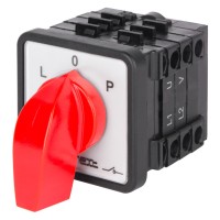 Щитовий пакетний перемикач E.Next LK25/3.325-ZP/45 L-0-P 25А (8451-200)