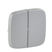 Клавіша 2-кл. вимикача Legrand Valena Allure алюміній