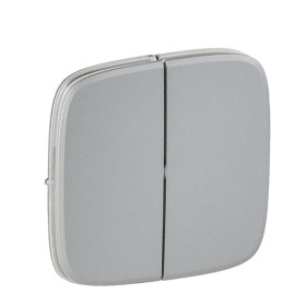 Клавиша 2-кл. выключателя Legrand Valena Allure алюминий