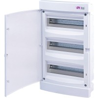 Вбудований щиток ETI 001101017 ECМ 36PO 36 М з білими дверцятами