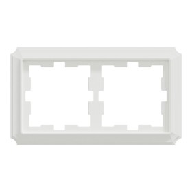 Двомісна рамка Schneider Electric Merten D-Atique MTN4020-4735 білий лотус