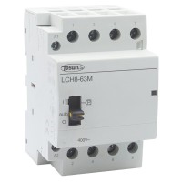 Модульный контактор с ручным управлением TOSUNlux LCH8-63M 4NO 4P 63A (6931934210965)