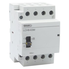 Модульный контактор с ручным управлением TOSUNlux LCH8-63M 4NO 4P 63A (6931934210965)