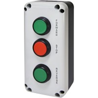 Кнопковий пост Eti ESB3-V6 Standart FORWARD/STOP/REVERSE зелена/червона/зелена (4771629)