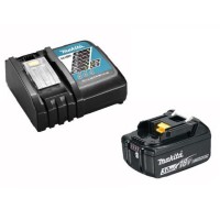 Набор аккумуляторов Makita 191A24-4 Li-ion BL1830B с быстрозарядным устройством Makita DC18RC