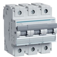 Выключатель автоматический HLF390S (3p,C,100A) Hager