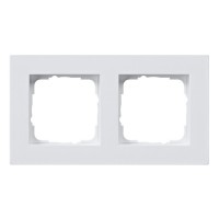Рамка двомісна Gira E2 біла (0212225)