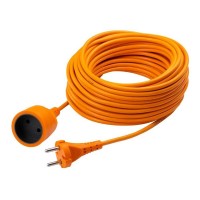 Подовжувач PIN 1р 20м 2х1 без заземлення ( 811200 )