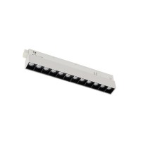 Магнитный трековый светильник Nowodvorski 11632 LVM Focus LED 1x9W 3000K 800Lm IP20 белый