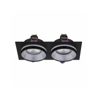 Точковий світильник TK Lighting 6925 Jet GU10 2x10W IP20 Bk