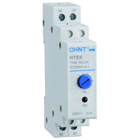 Реле затримки часу Chint NTE8-A AC 230В 1NO 12с-120с на вимкнення (258347)