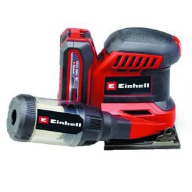 Акумуляторна вібраційна шліфмашина Einhell X-Change 18В 22000об/хв з 3 насадками (4460730)