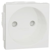 Розетка Schneider Electric NU303318 (винтовой зажим) 16А 2М (белая)