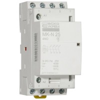 Модульный контактор Аско-Укрем MK-N 4P 25A 4NO (A0040030027)