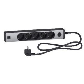 Подовжувач Schneider Electric ST945U1BA на 5 гнізд та 2хUSB (1,5м) алюміній