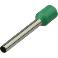 Наконечник Аско-Укрем НТ 1,0-12 изолированный зеленый 100шт (A0060010151)