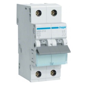 Автоматичний вимикач Hager MBN213 6кА B 13A 2P