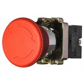 Кнопка-грибок Аско-Укрем XB2-BS542 Ø40мм (A0140010017)