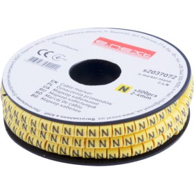Кабельный маркер E.Next e.marker.stand.2.4.N 2-4 кв.мм N 500шт (s2037072)