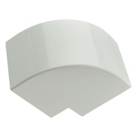 Зовнішній кут Аско-Укрем 60x60мм білий (A0070040058)