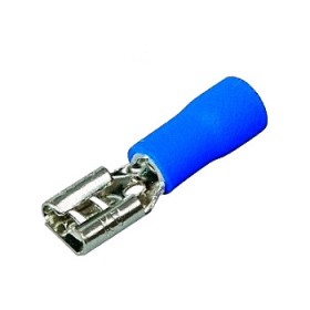 Разъем «мама»TNSy FDD2-250 (1,5-2,5/6,3-0,8) 100шт синий (TNSy5500561)