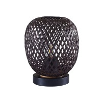 Настільна лампа Goldlux 329226 Zanzibar E27 1x20W IP20 Чорний