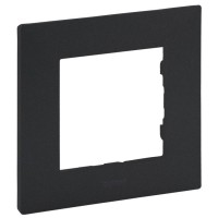 Рамка 1-постовая Legrand Niloe Step антрацит (863791)