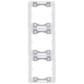 Адаптер Hager WL5830 Lumina-Intense 3Х з/в (білий)