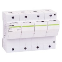 Тримач-роз'єднувач запобіжників NOARK Ex9F-22 3P+N 100A 22x58мм (104488)