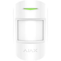 Беспроводной датчик выявления движения Ajax 1151 MotionProtect Plus white (PIR-сенсор и микроволновой датчик)
