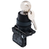 Кнопка поворотна 2-позиційна Аско-Укрем TB5-AG41 (0-I) з ключем (A0140010154)