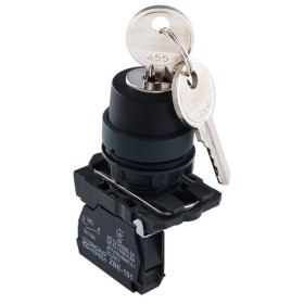 Кнопка поворотная 2-позиционная Аско-Укрем TB5-AG41 (0-I) с ключом (A0140010154)