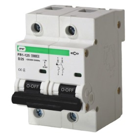Автоматический выключатель Promfactor ECO FB1-125 2P D 25A 10кА (FB1D20025)