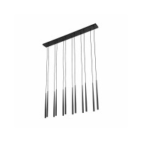 Подвесной светильник, люстра Tk Lighting 10115 Piano G9 12x8W IP20 Черный