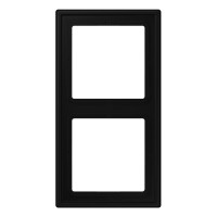 Рамка 2-постовая Jung LS ZERO LSZ982BFSWM графит